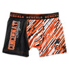 NFL Mens Wordmark Compression Shorts Underwear Cincinnati Bengals