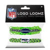 Seattle Seahawks Team Logo Loomz Premade Wristband - 2 Pack