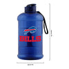 Buffalo Bills NFL Large Team Color Clear Sports Bottle