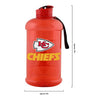 Kansas City Chiefs NFL Large Team Color Clear Sports Bottle