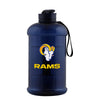 Los Angeles Rams NFL Large Team Color Clear Sports Bottle
