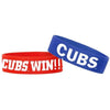 Chicago Cubs MLB Bulk Bandz Bracelet 2 Pack