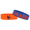 New York Mets MLB Bulk Bandz Bracelet 2 Pack