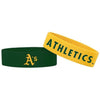 Oakland Athletics MLB Bulk Bandz Bracelet 2 Pack