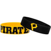 Pittsburgh Pirates MLB Bulk Bandz Bracelet 2 Pack