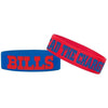 Buffalo Bills NFL Bulk Bandz Bracelet 2 Pack