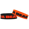 Chicago Bears NFL Bulk Bandz Bracelet 2 Pack