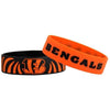 Cincinnati Bengals NFL Bulk Bandz Bracelet 2 Pack