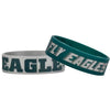 Philadelphia Eagles NFL Bulk Bandz Bracelet 2 Pack