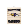 Baltimore Ravens Wood Pallet Sign Ornament