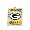 Green Bay Packers Wood Pallet Sign Ornament