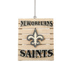 New Orleans Saints Wood Pallet Sign Ornament