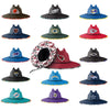 NFL Team Color Straw Hats - Select Your Team!