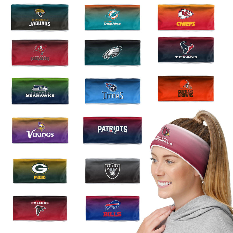 FOCO Arizona Cardinals NFL Womens Gradient Printed Headband