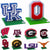 NCAA 3D Brxlz Logo Puzzle Building Blocks Set - Pick Your Team!
